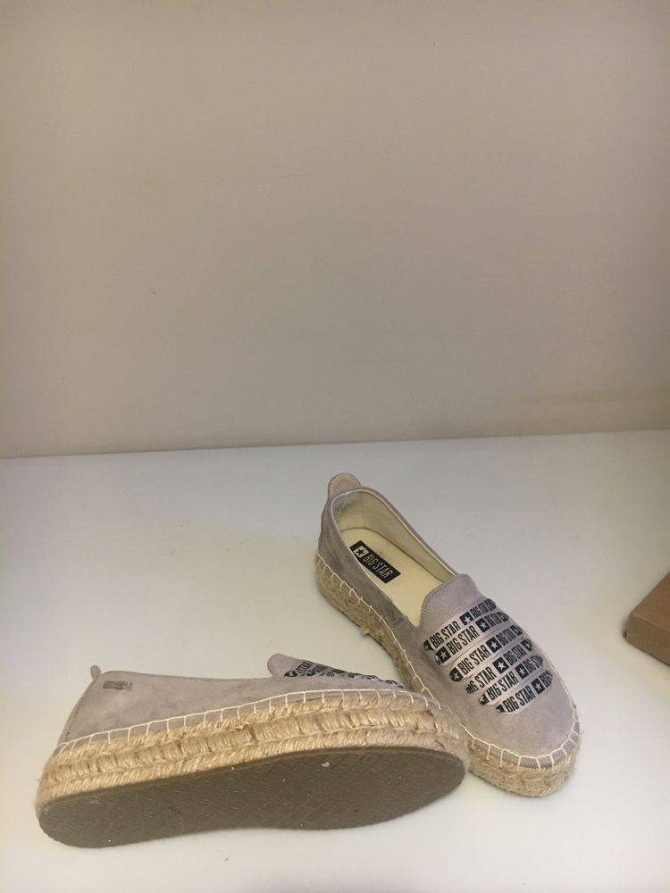 Espadryle gruba podeszwa Big Star 38 NOWE baleriny