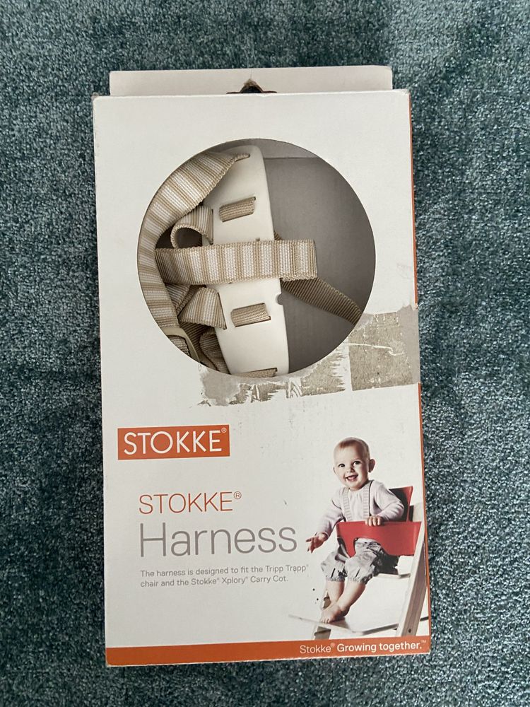 Cadeira evolutiva Stokke Tripp Trapp com acessorios