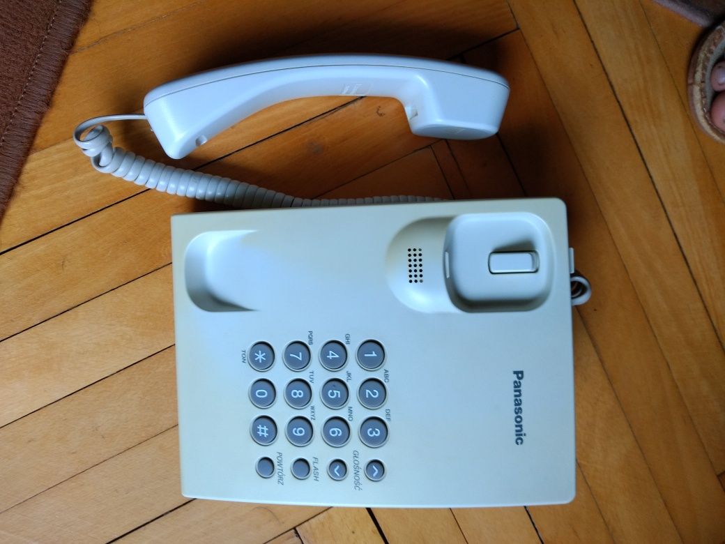 Telefon stacjonarny Panasonic KX-TS500PDW