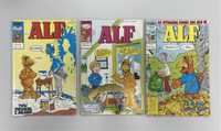 Zestaw komiksów ALF z lat 1991, 1992