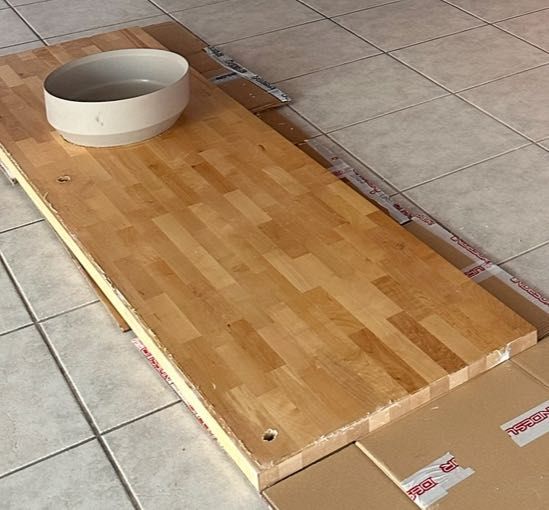 Tampo Cozinha IKEA c lavatorio