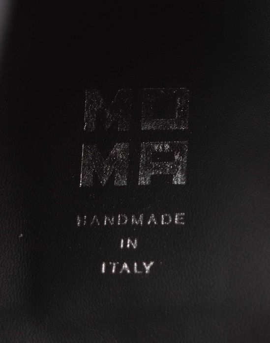 MOMA Botas em Pele US7 UK6 EU40 Made in Italy RRP€380 (Novas na caixa)