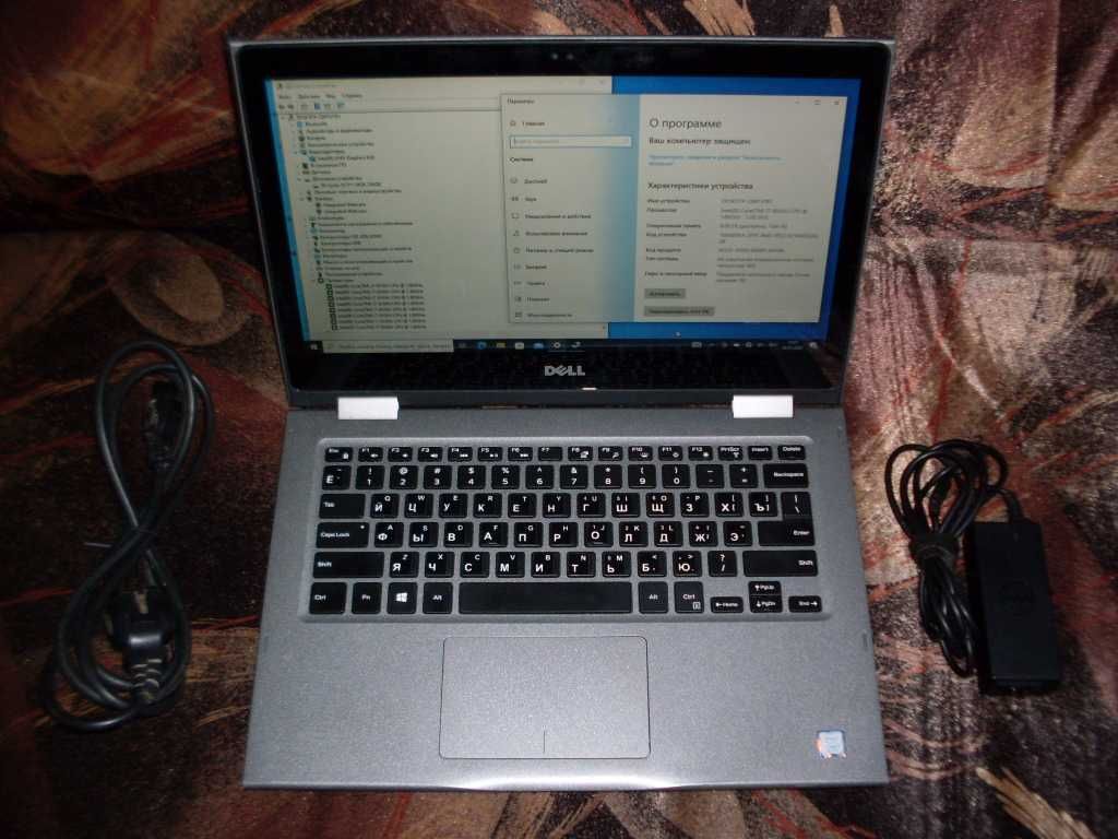 Ноутбук Dell i7-8550u 4 ядра,8GB DDR4, SSD 256GB,Web camera, IPS экран