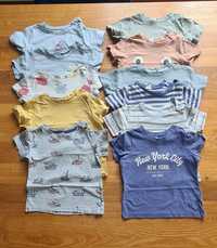 T-shirty r. 80 (11 szt)