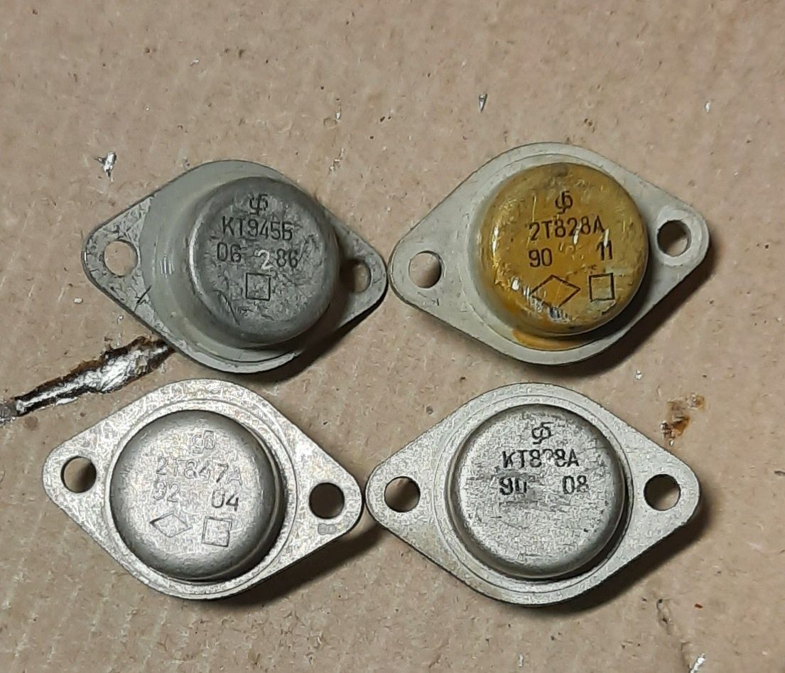 Транзистори кт827,sс5200,sa1943,