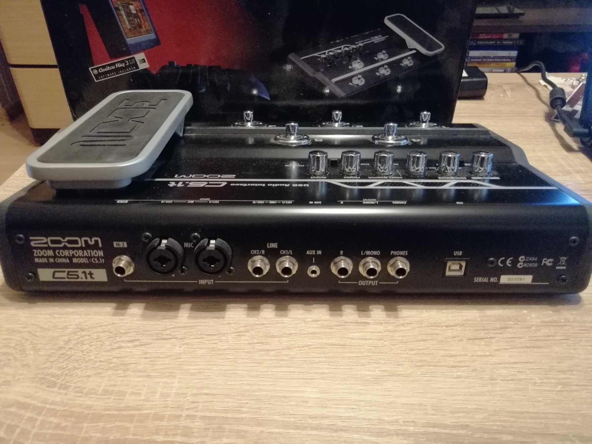 ZOOM C5.1t audio interface