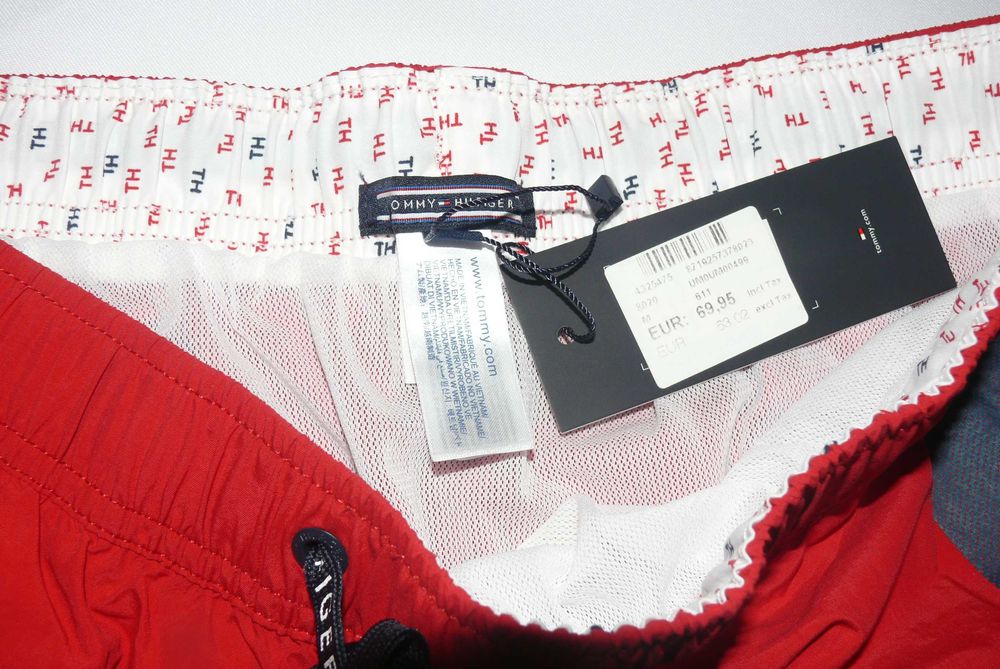 Kąpielowki męskie Tommy Hilfiger Oryginalne Szorty kąpielowe r. M