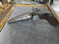Pistola séculoXIX.     dois canos leufouche