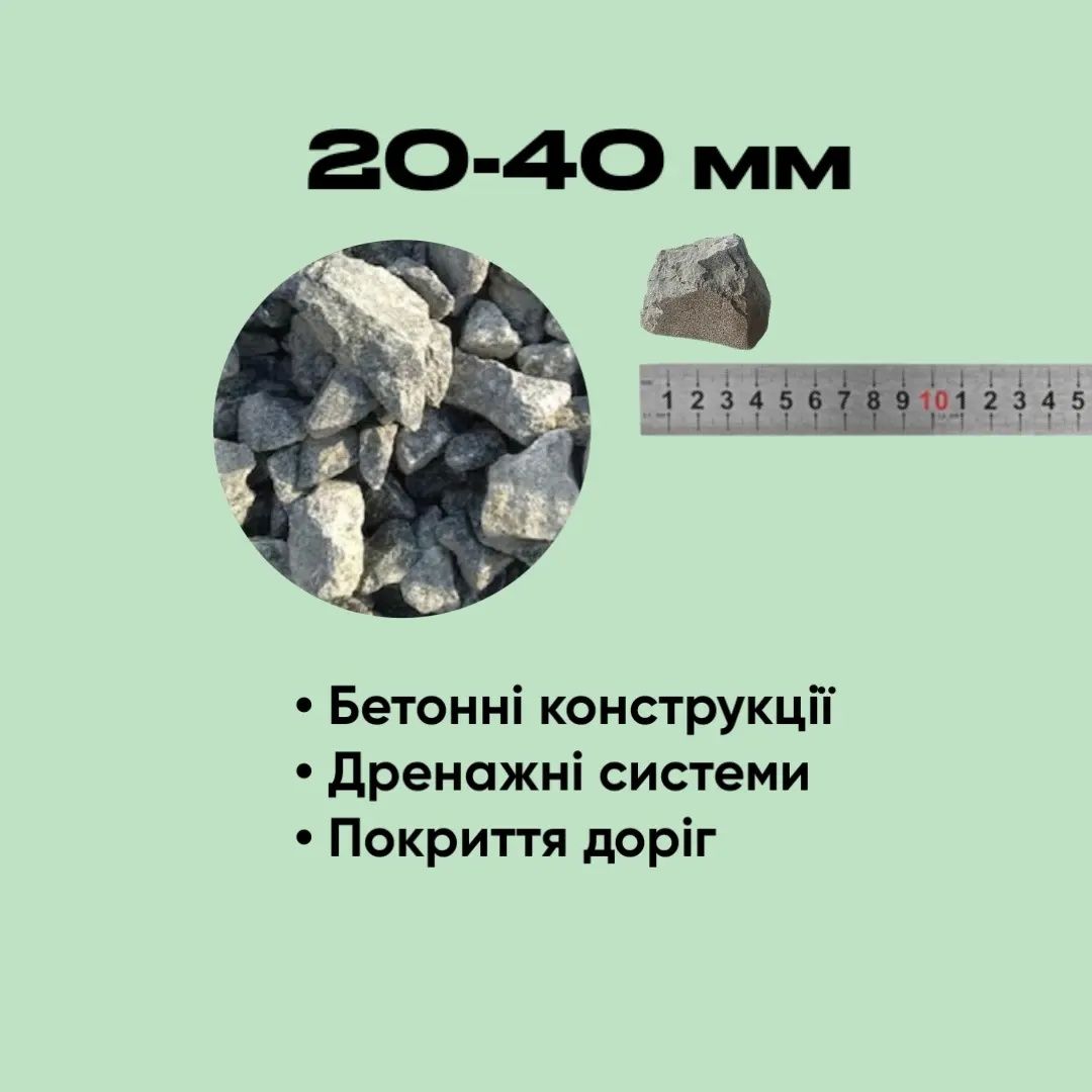 Щебень,пісок річний і овражний,гранотсев,відсів,щпс 0-40,0-70