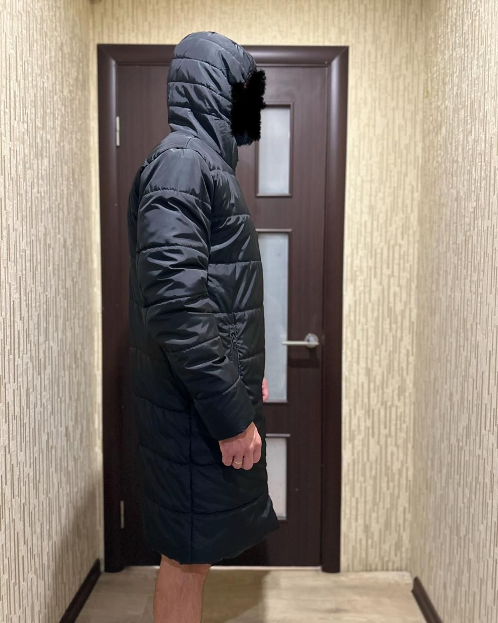 Пальто зимове утеплене логотип Under Armour