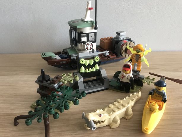 Lego 70419 - Łódź statek wrak aligator wyspa