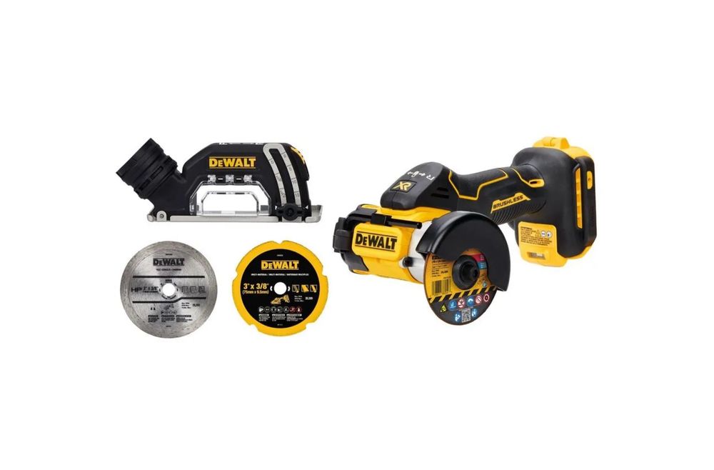 Бесщеточная угловая шлифмашина 75мм DEWALT DCS438B 20V MAX XR