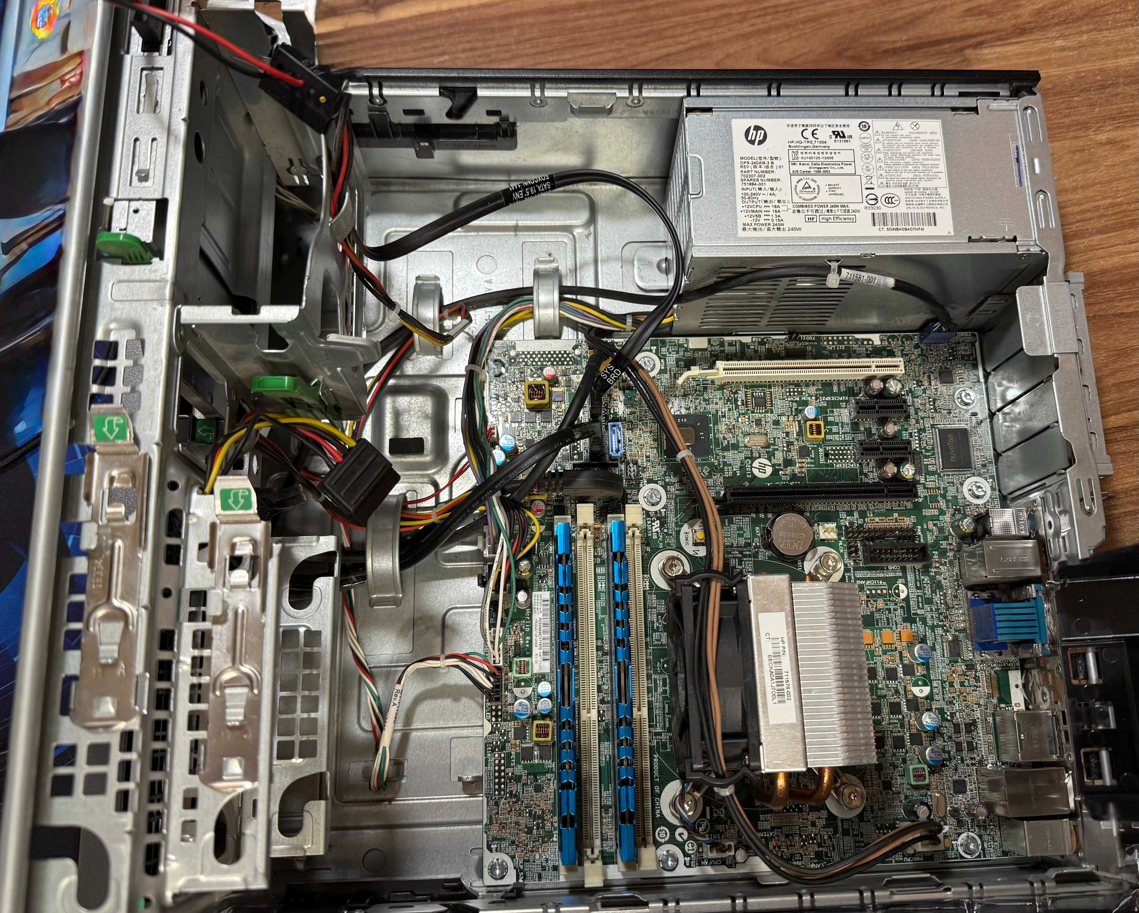 HP 800G1 SFF i7-4790 3,6GHz 16GB ram  DvDRW Win7Pro