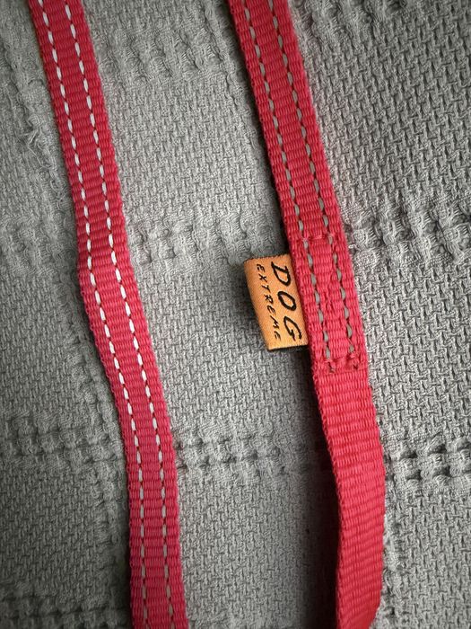 Шлея+поводок червона. Collar Dog Extreme