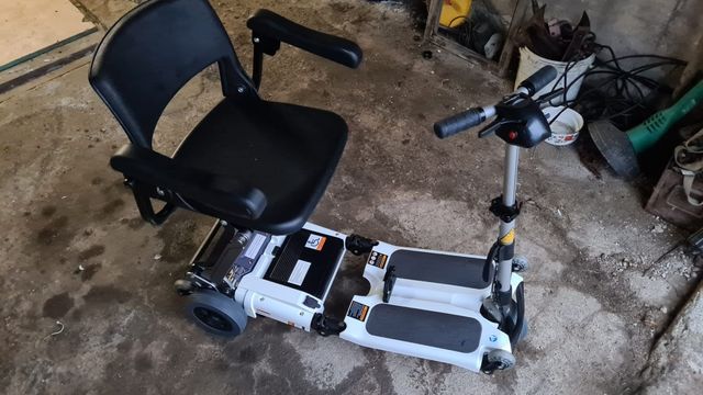 Składany turystyczny wózek skuter elektryczny inwalidzki