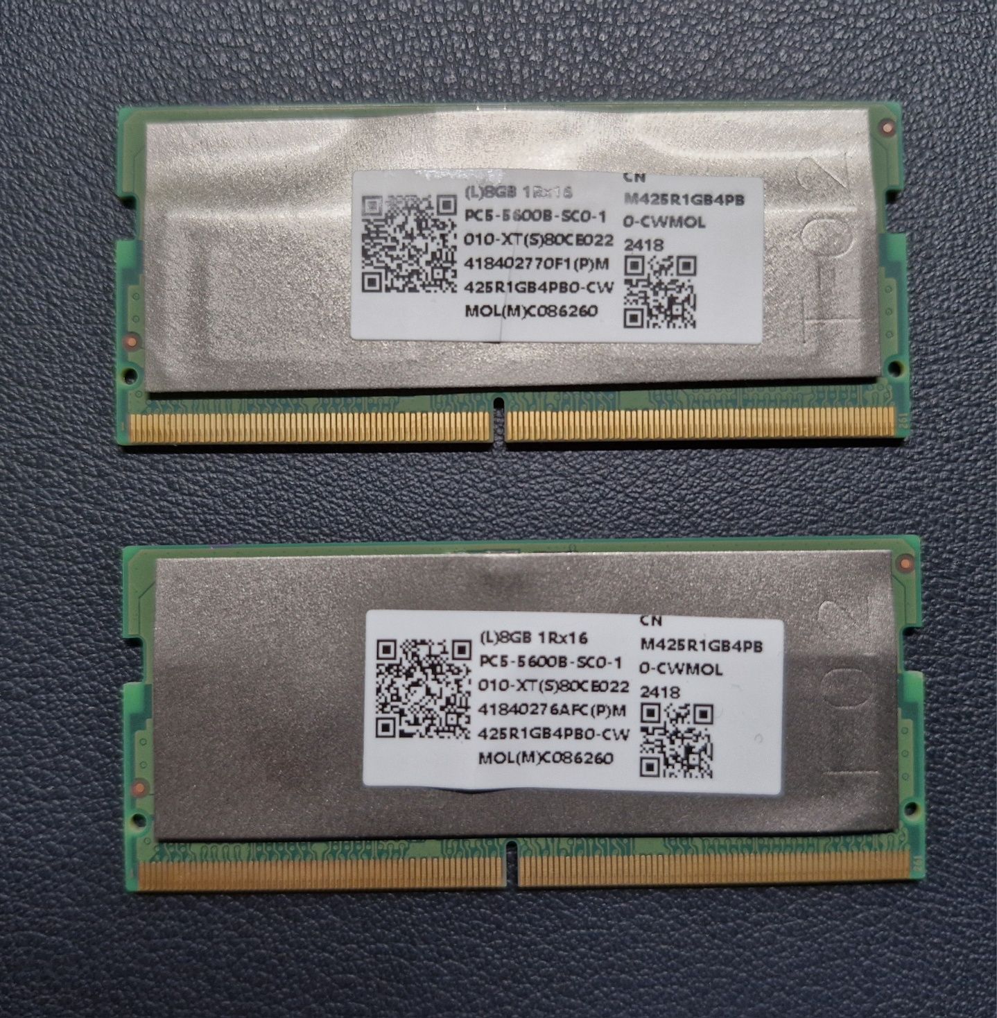 Оперативна пам'ять DDR5  SODIMM Samsung 16Gb -  комплект 2x8
