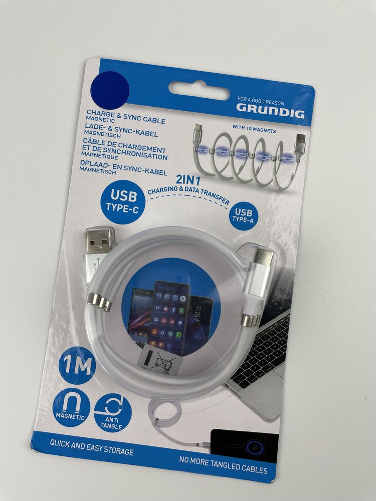 Kable magnetyczne Grundig USB-C 1m