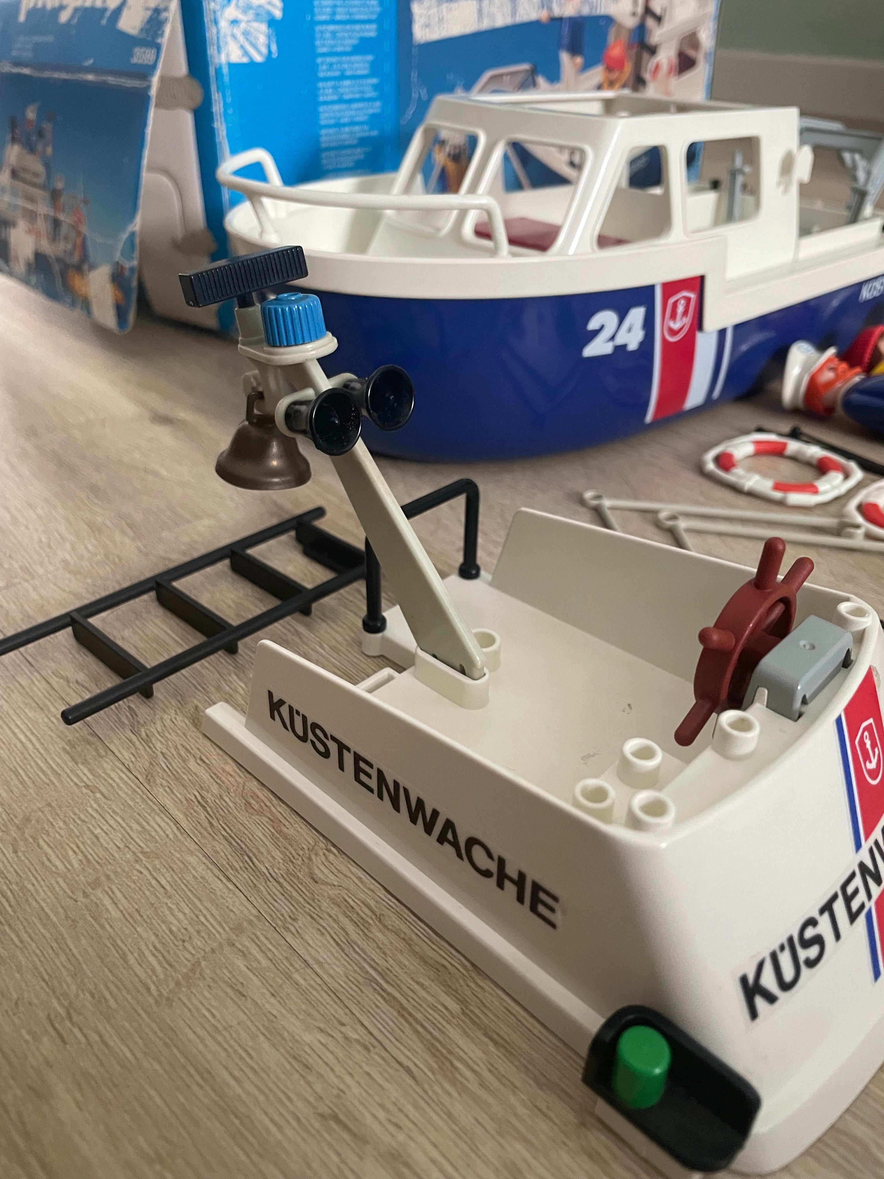 Playmobil 3599 guarda costeira barco