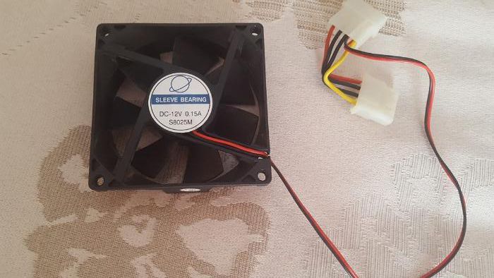 Cooler 12V 0,15A