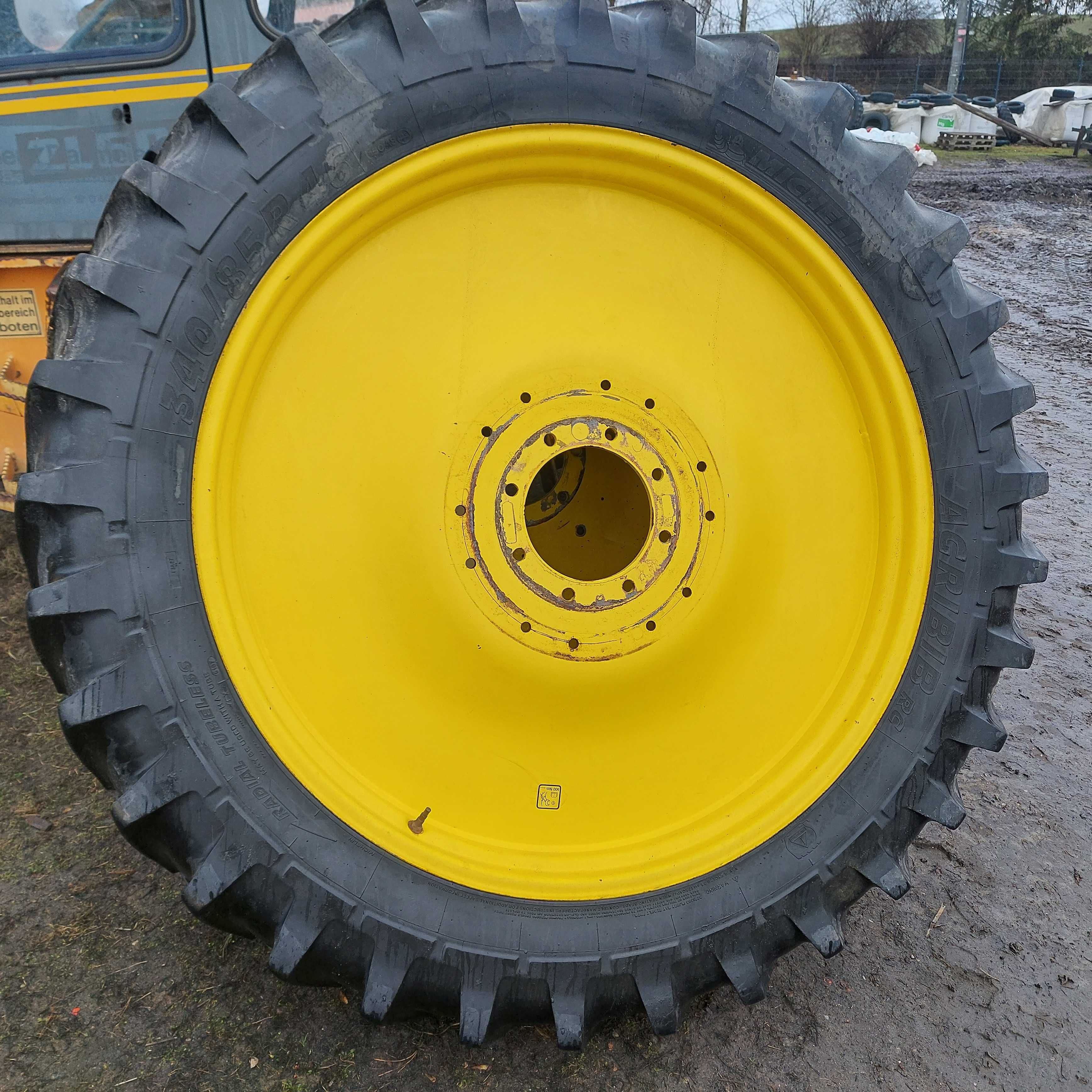 Koła wąskie międzyrzedzi John deere 1,5m 340/85R46 13,6-46 340/85R28