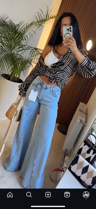 Джинси клеш