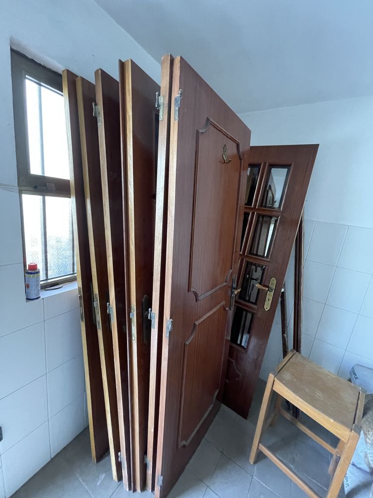 Portas usadas maçica como novas