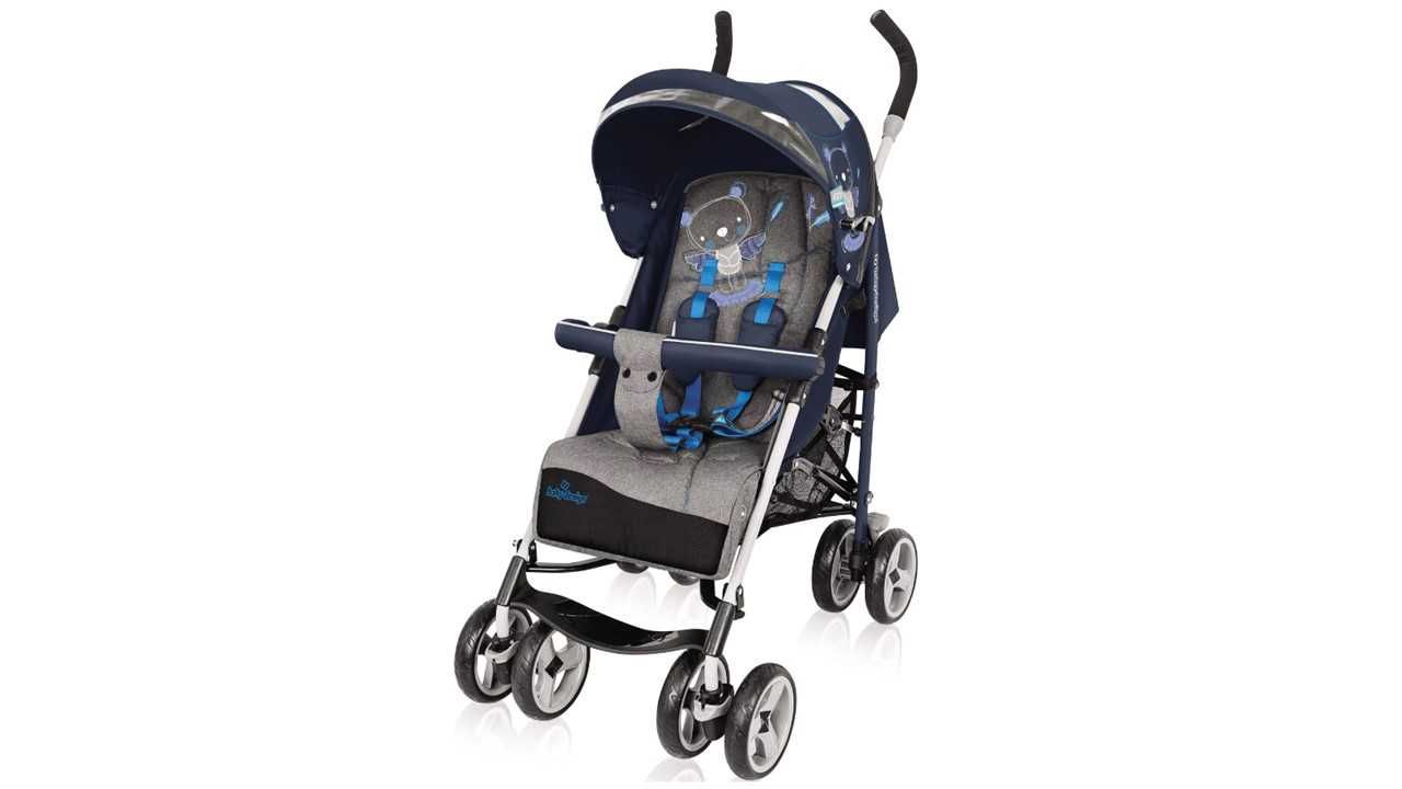 Wózek spacerowy Travel Quick Baby Design - niebieska spacerówka