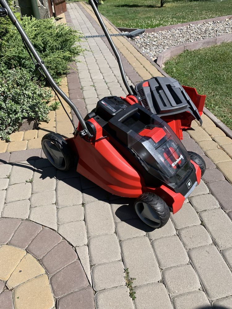 Газонокосилка аккумуляторная Einhell GE-CM 36 Li M Kit з Німеччини