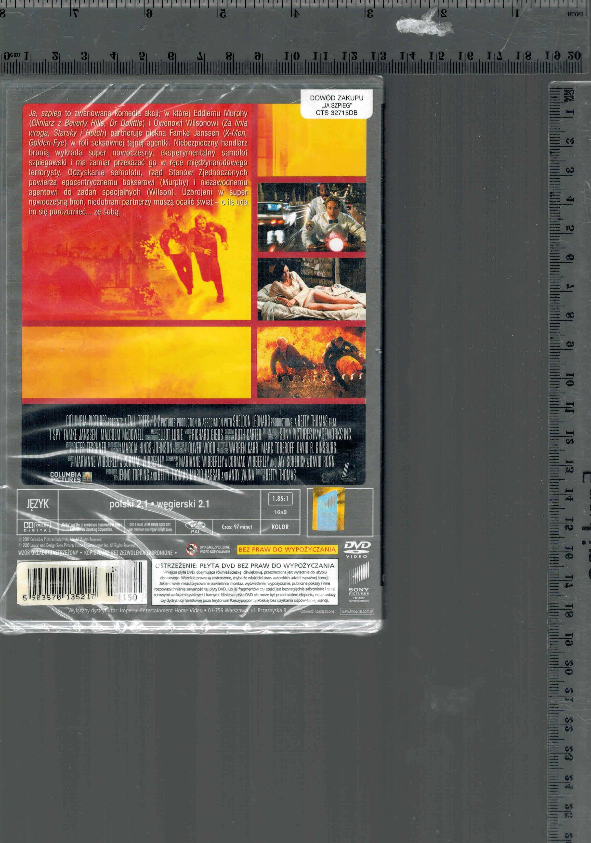Ja szpieg Owen Wilson DVD