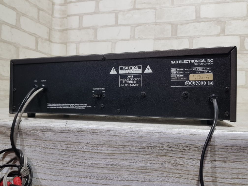 Касетна стереодека NAD 6220, б/у з Німеччини