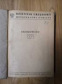 Dziennik Urzędowy Ministerstwa Oświaty rocznik 1953