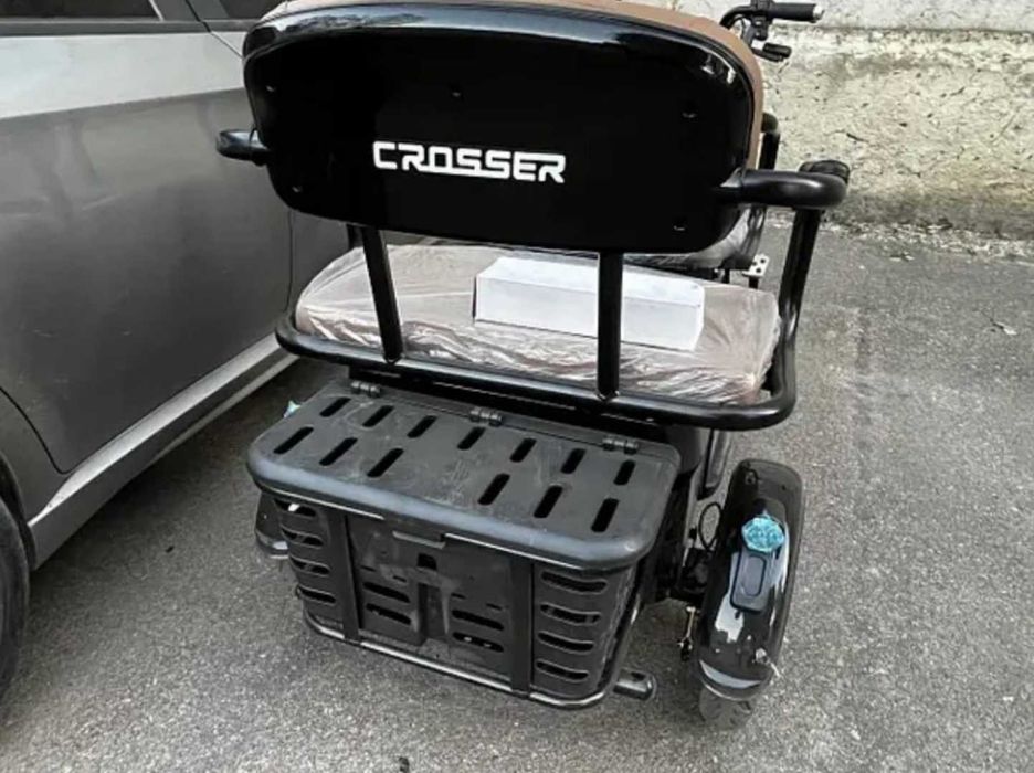 Електроскутер грузовий  трицикл Crosser новий на 1000Вт з потужною акб
