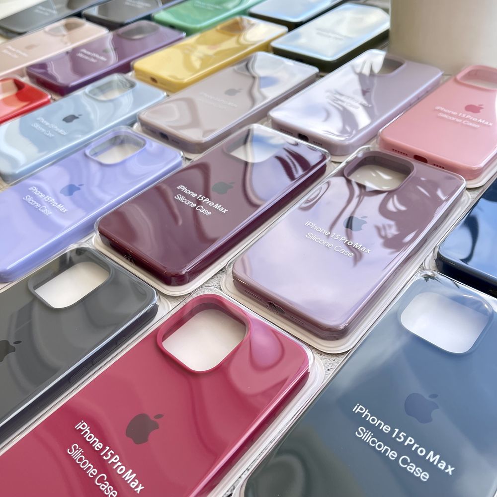 Чохол Silicone case для iPhone 15 Pro Max | Чехол на Айфон 15 Про Макс