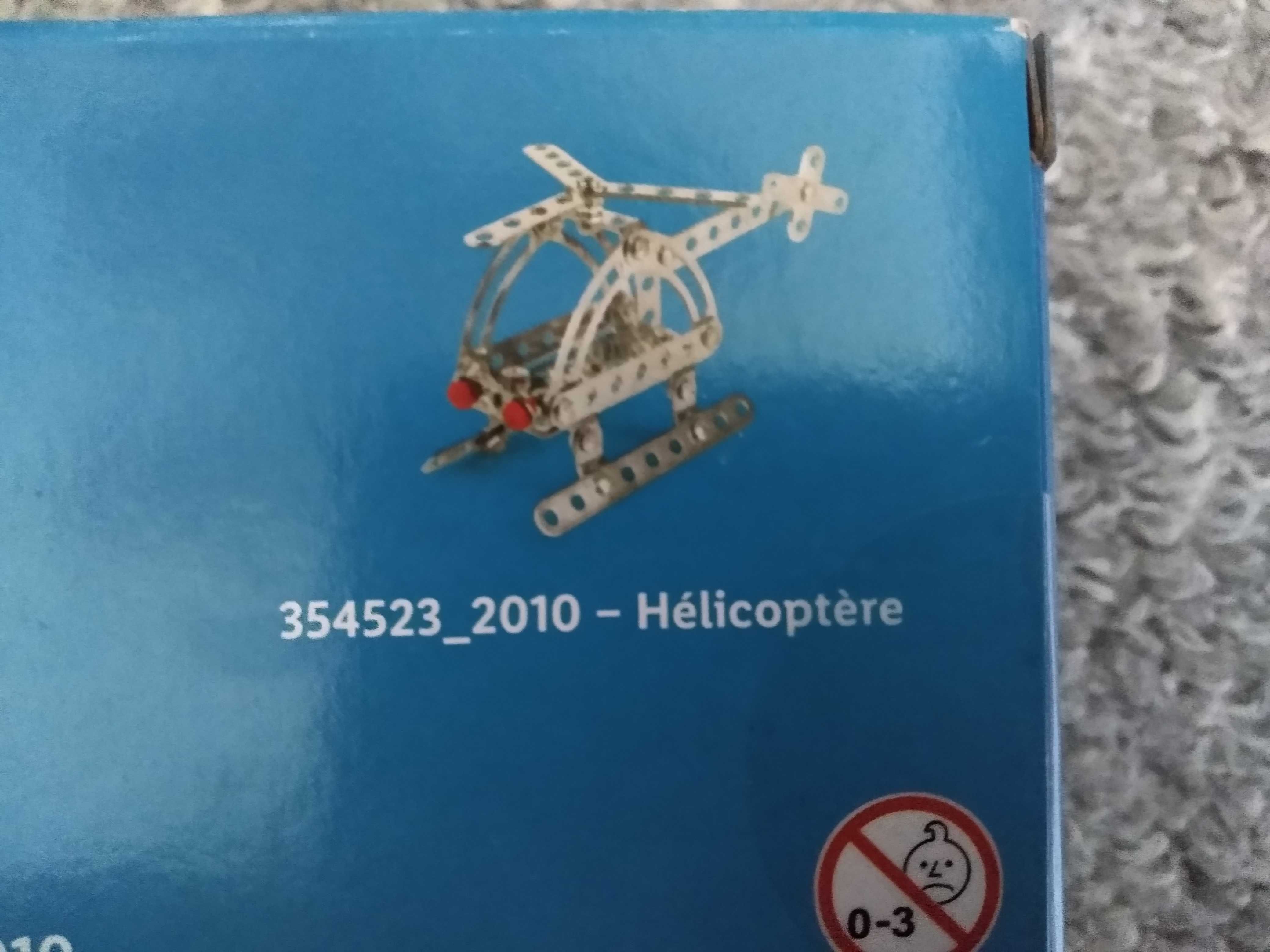 Helikopter, model do skręcania, złożenia 87 elementów!