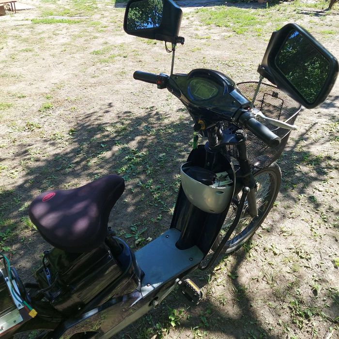 Електровелосипед б/в, електроскутер.