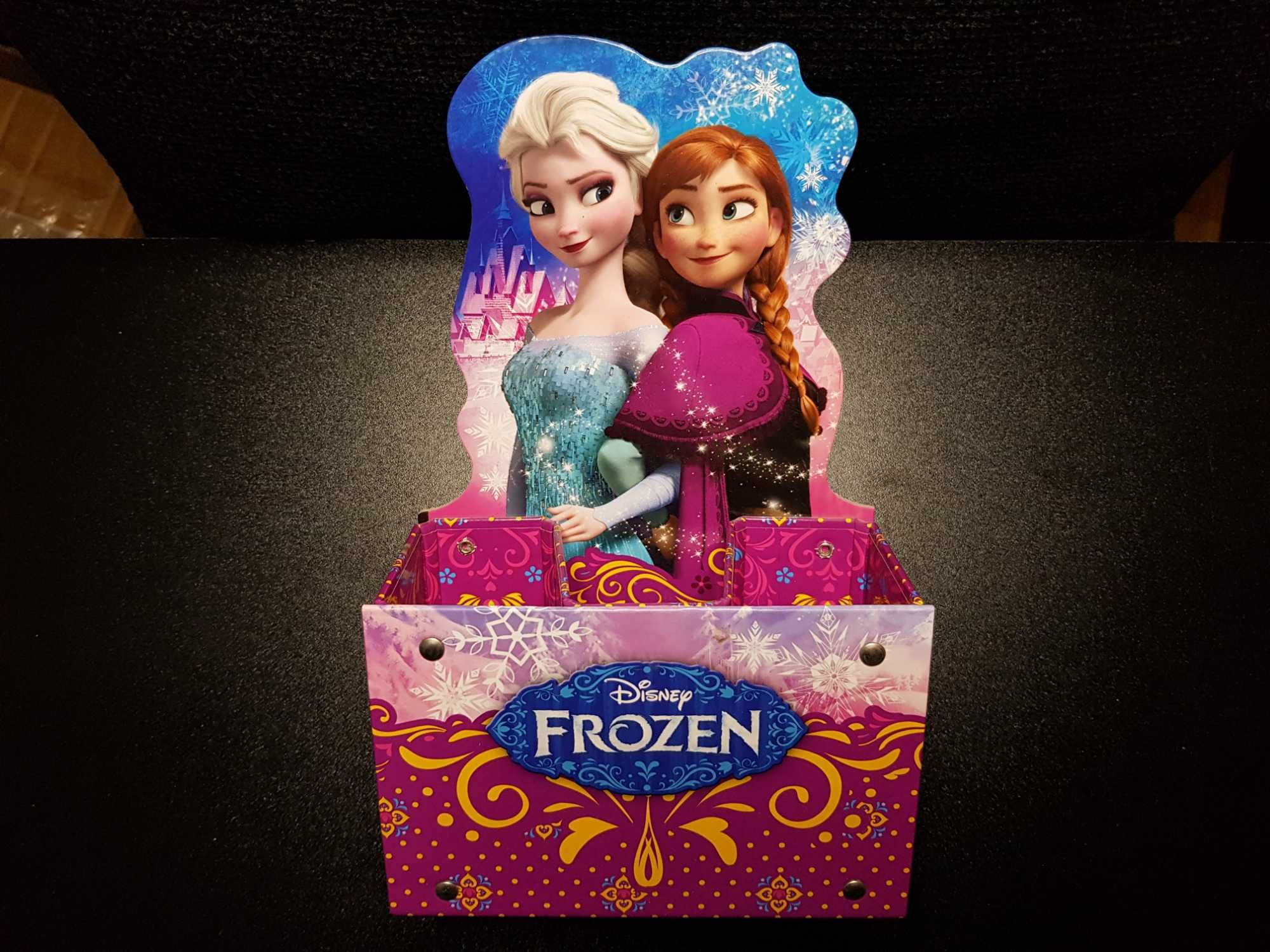 przybornik na biurko Kraina Lodu Frozen Elsa i Anna akcesorium