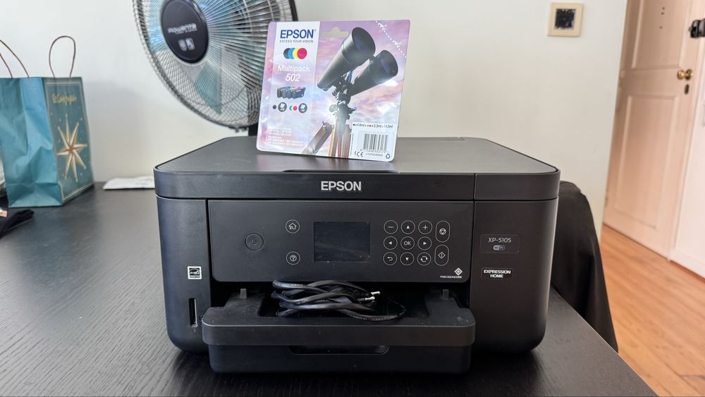 IMPRESSORA EPSON Multifunções - Mod XP 5105 - Wi-Fi + Pack 4 TINTEIROS