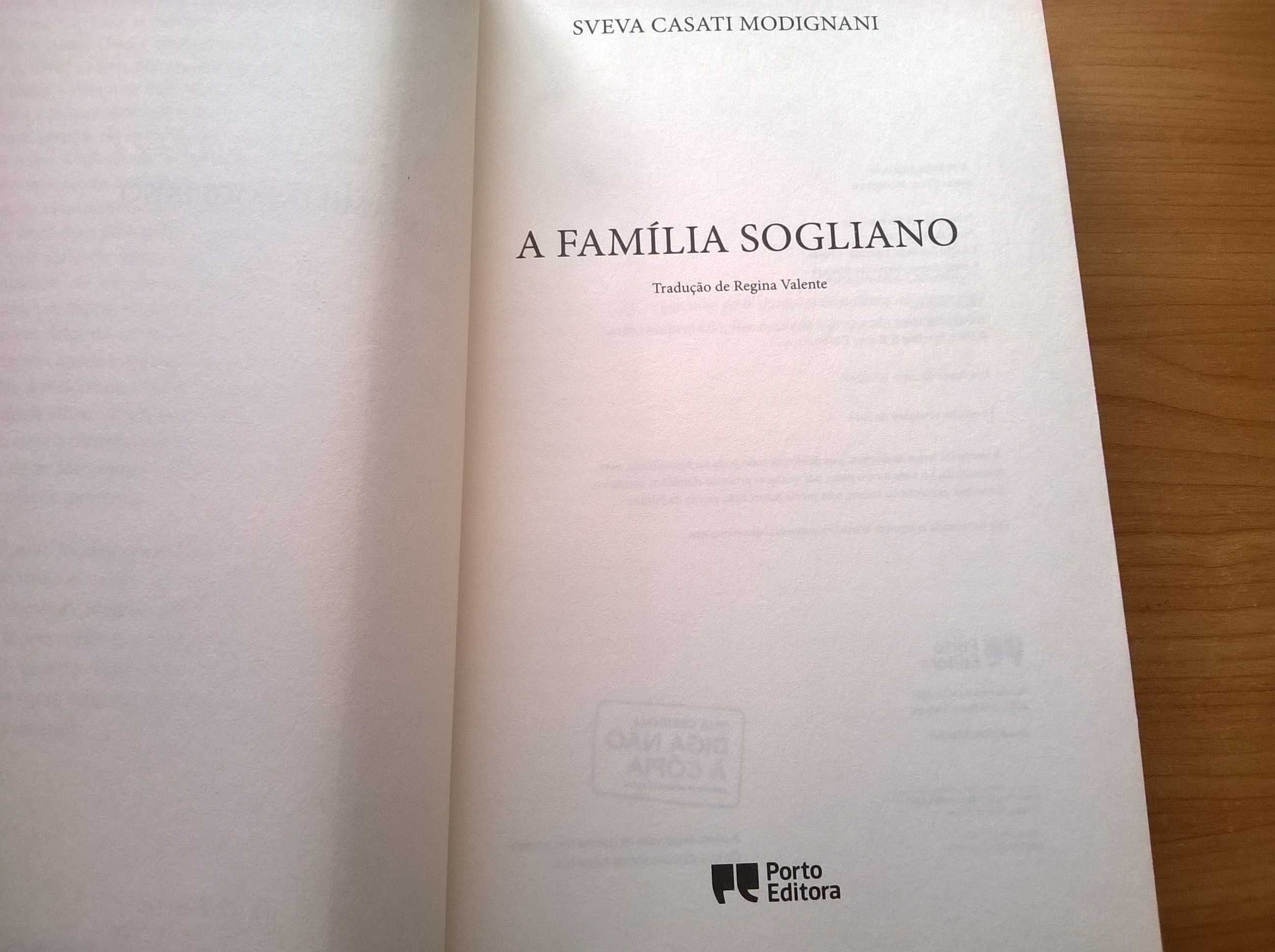 A Família Sogliano - Sveva Casati Modignani