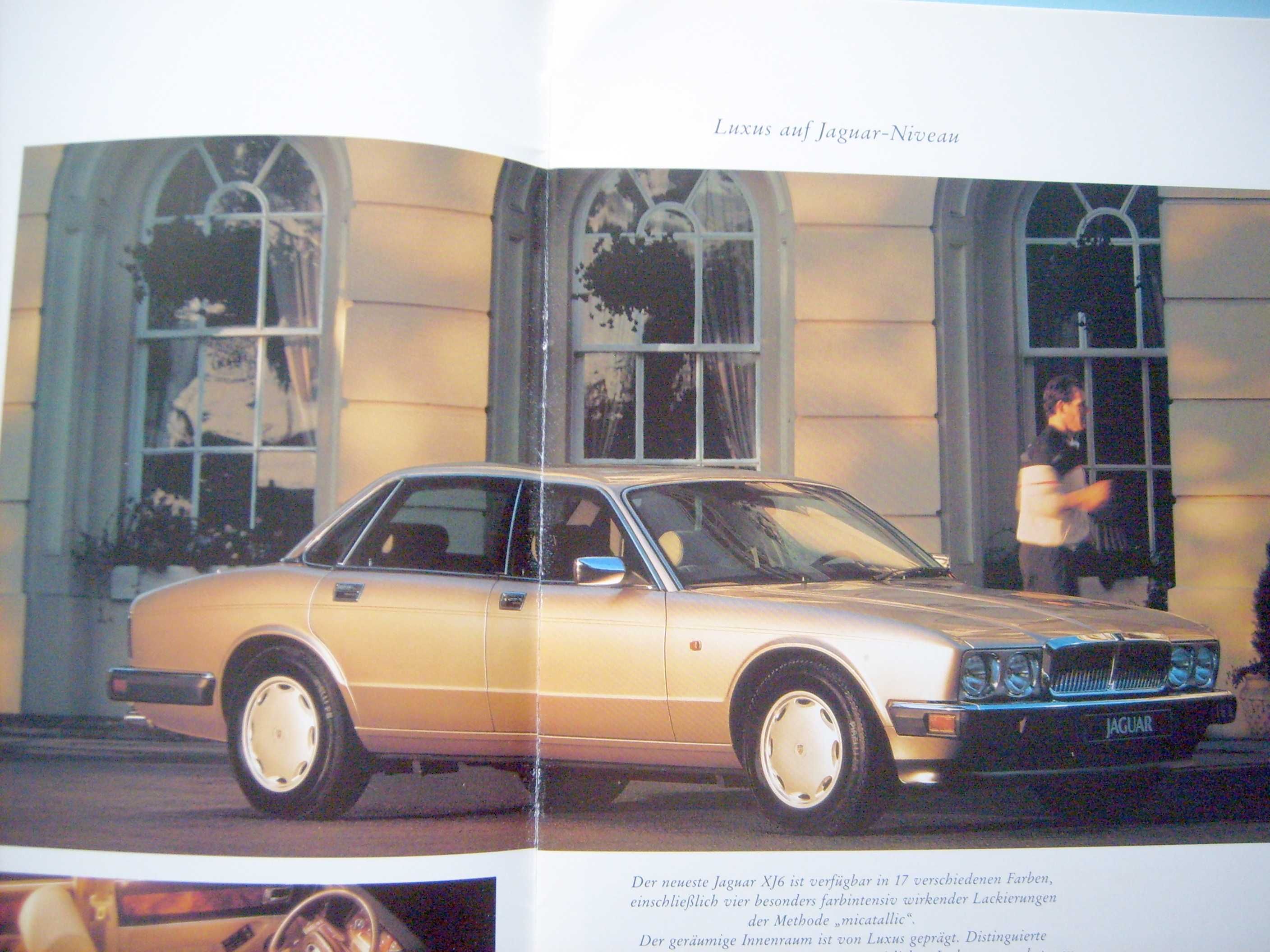 Jaguar & Daimler Programm 1991 * prospekt 40 stron WYPRZEDAŻ !