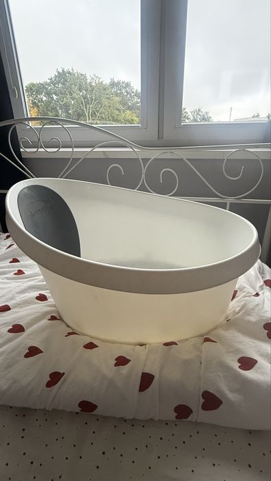 Wanienka Shnuggle Toddler z piankowym oparciem