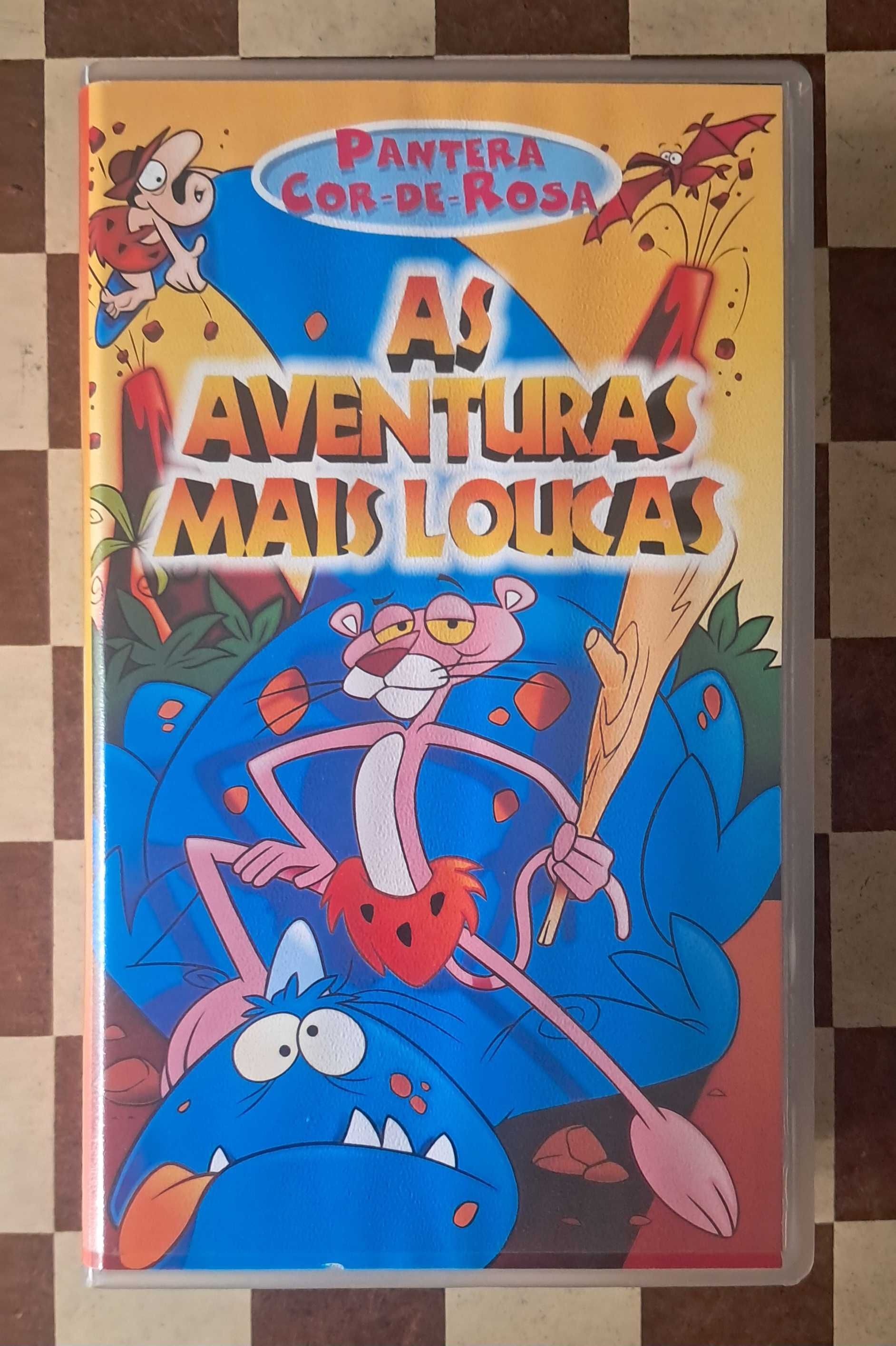 Pantera Cor-de-rosa - As aventuras mais loucas VHS Cassete