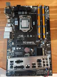 Płyta Gigabyte GA-z97HD3 i5 16GB Ram