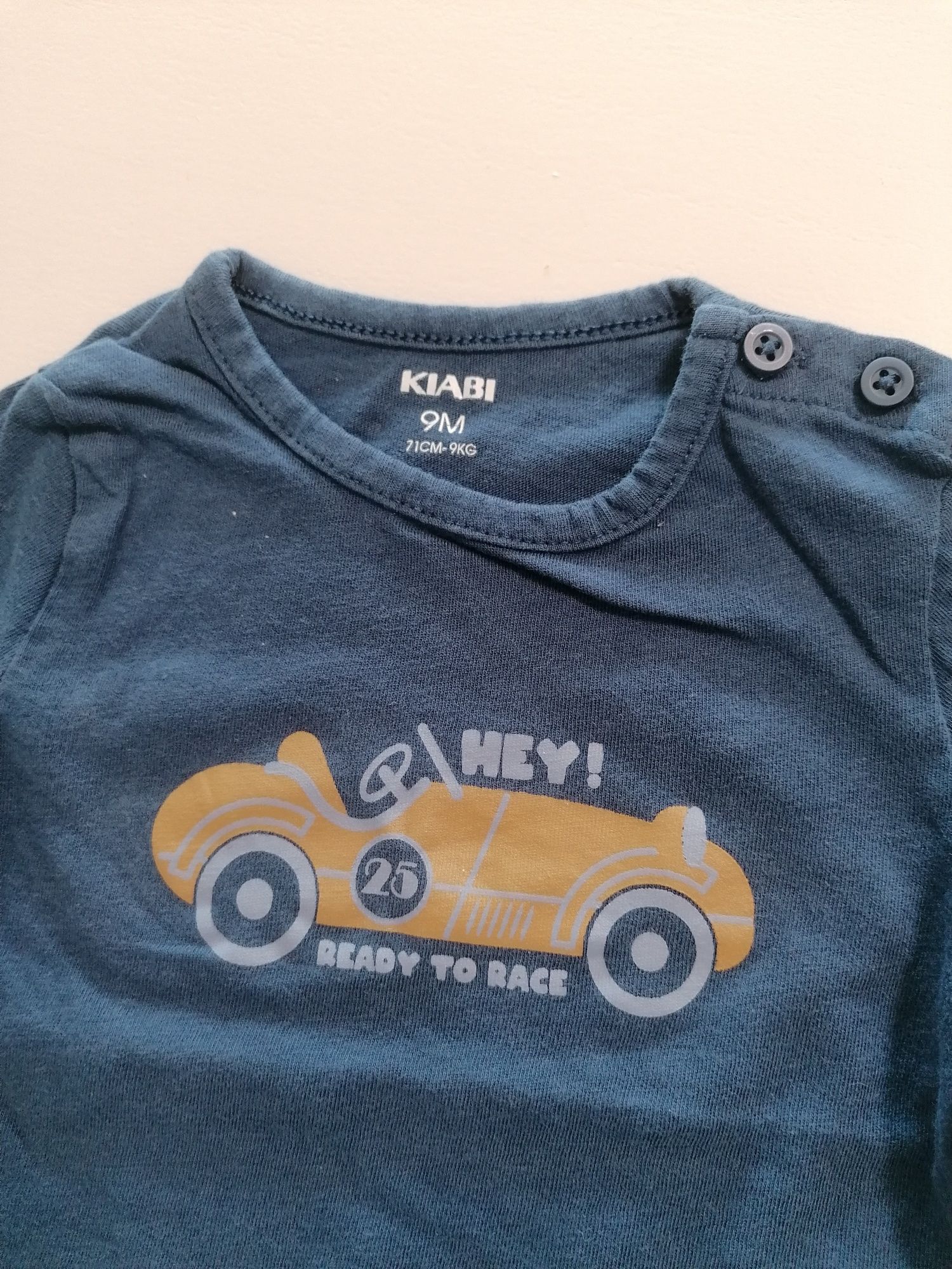 2 Camisolas Estampadas de Bebé Menino