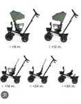 Triciclo kinderkraft