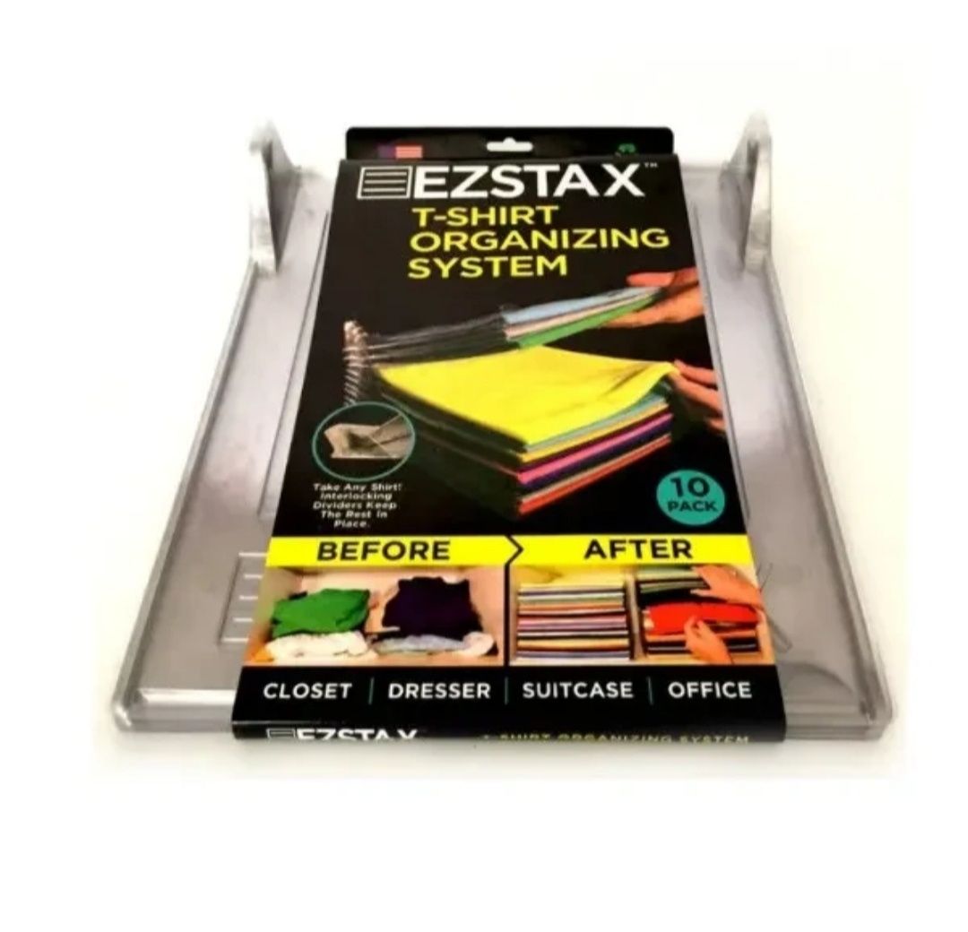 Набір органайзерів для зберігання одягу 10 шт. EZSTAX