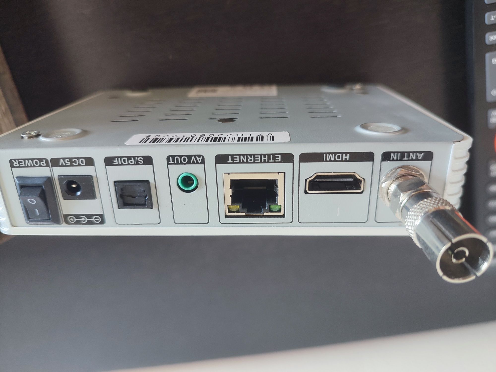 Descodificador DVB C GT Media
