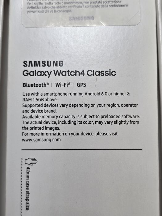 Samsung watch4  classic 42 mm