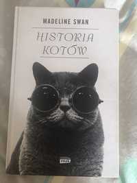 Książka „Historia kotów” M. SWAN