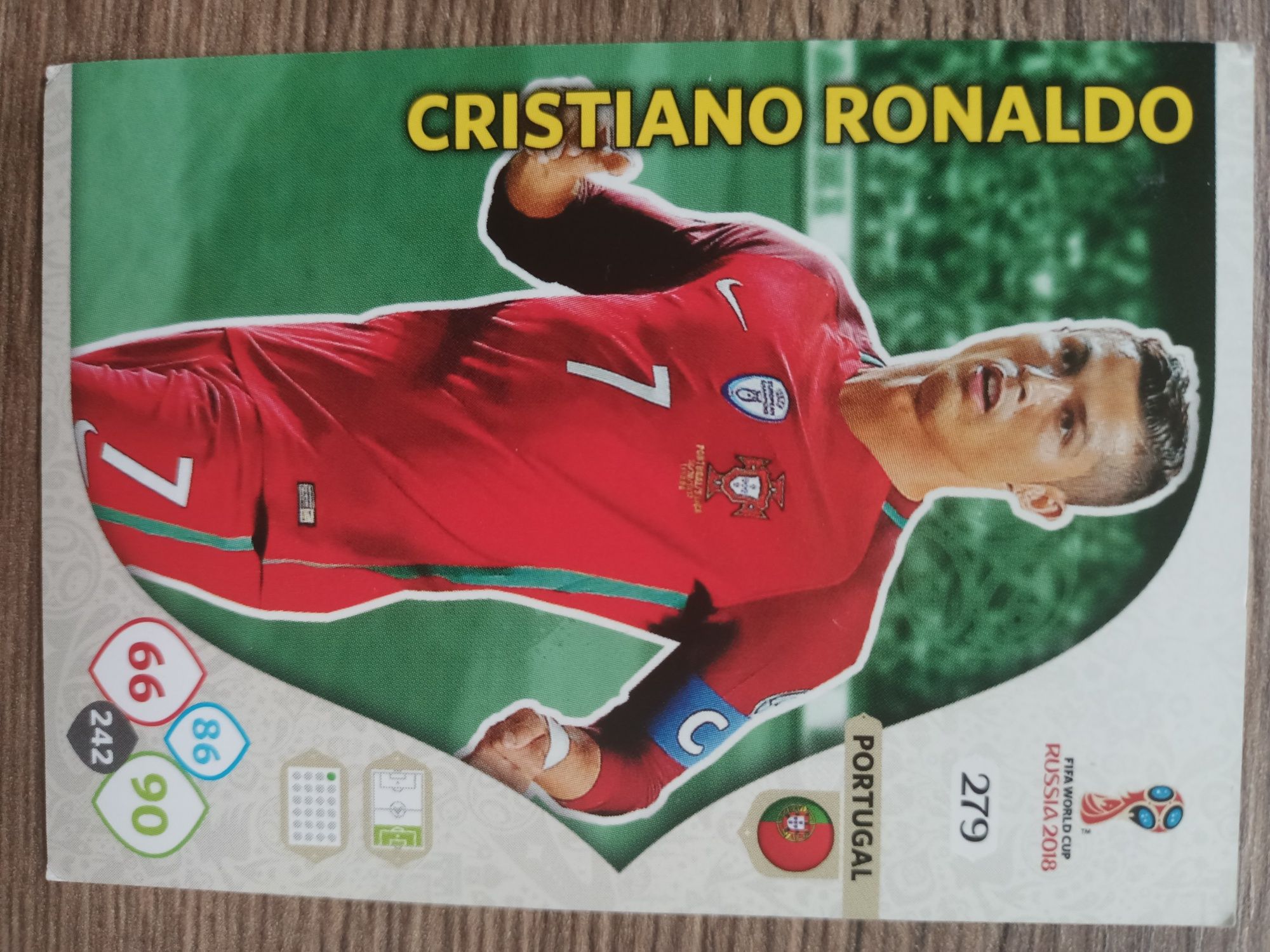 Cristiano Ronaldo - Karta kolekcjonerska - World Cup 2018