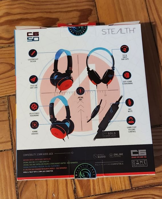 Gaming set e headfones